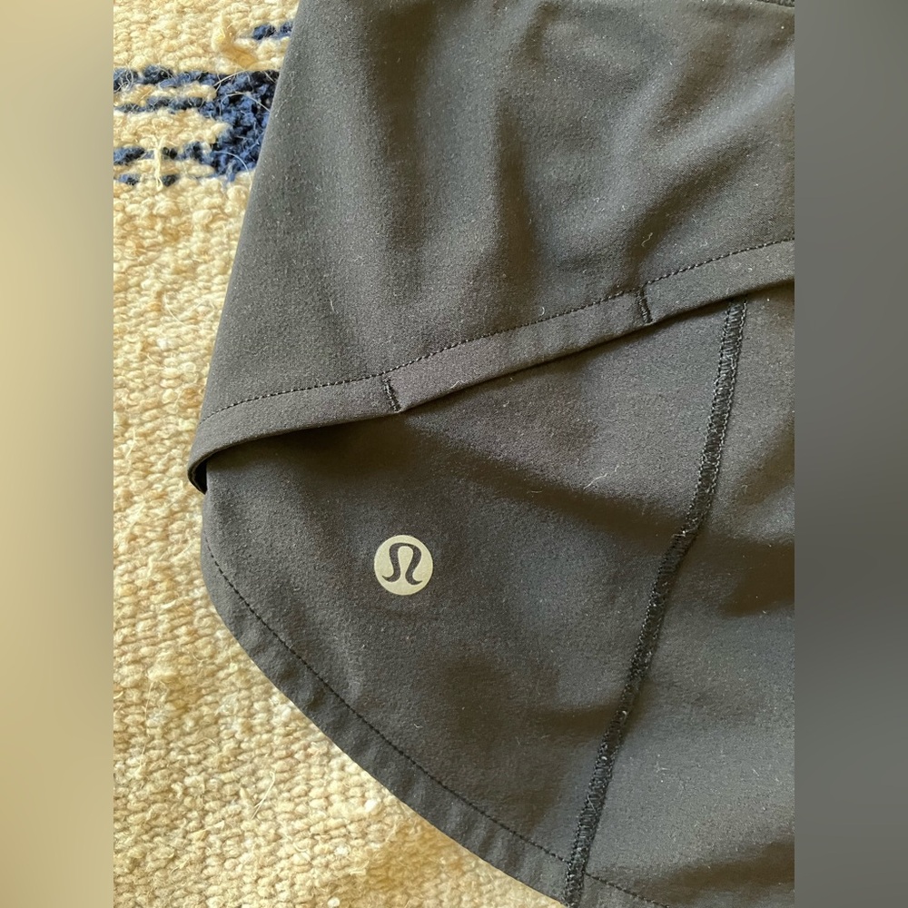 lululemon Speed Up High Rise 2.5 black size 2 - Picture 3 of 6